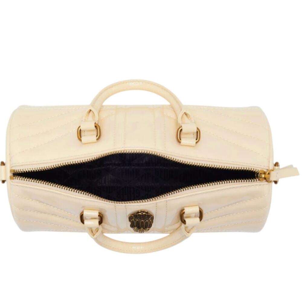 Kurt Geiger London Kensington Leather UJ Barrel Bag NWT - Picture 4 of 6